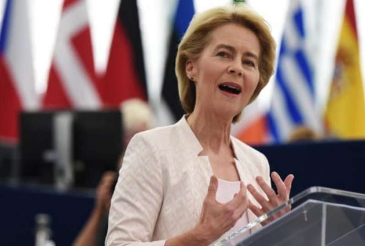 यूरोपियन संघ की अध्यक्ष उर्सुला वॉन डेर लेयेन। फाइल फोटो