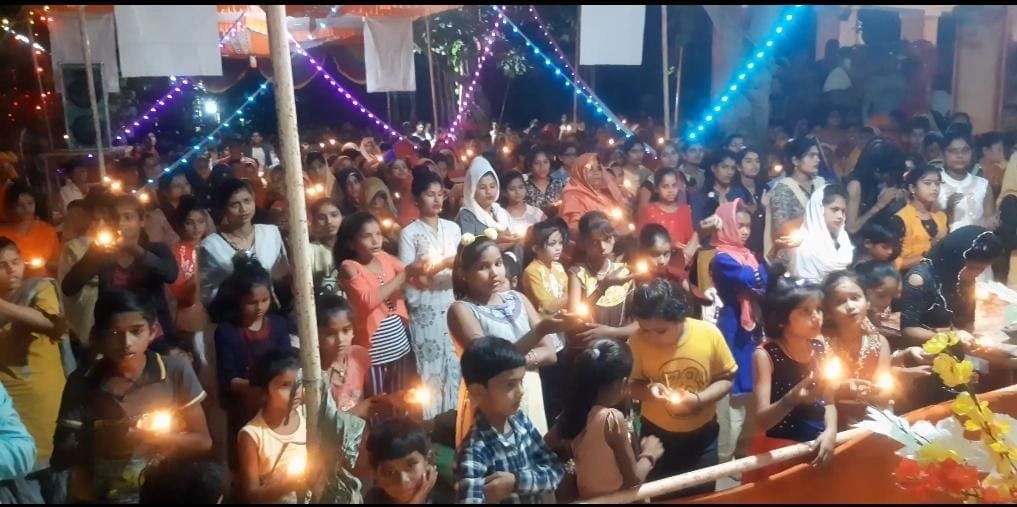 navdurga pandal, navratra celebration