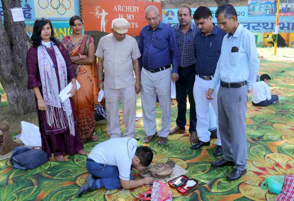 45 schools participating in district level competition