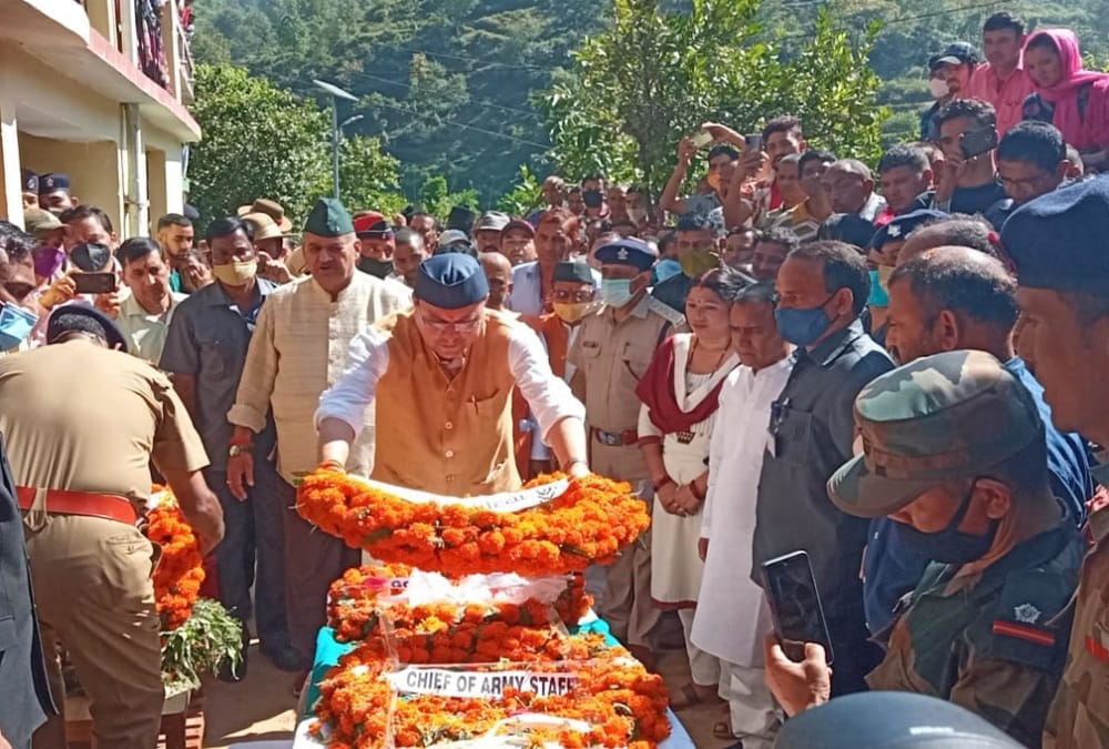 Uttarakhand News: Pauri Soldier martyr Vipin Singh Funeral Today