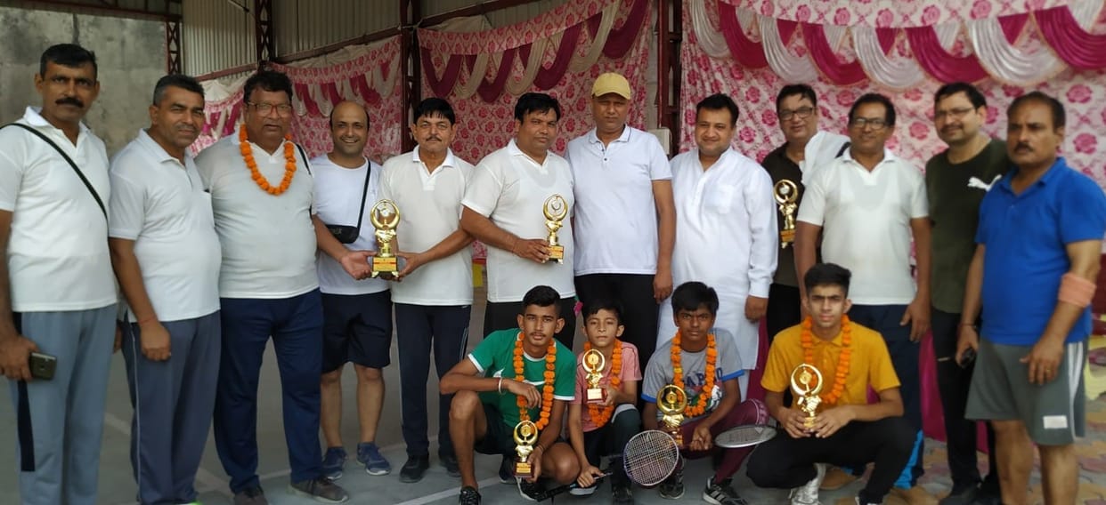 Deepak, Suresh won the badminton competition, Yamunanagar