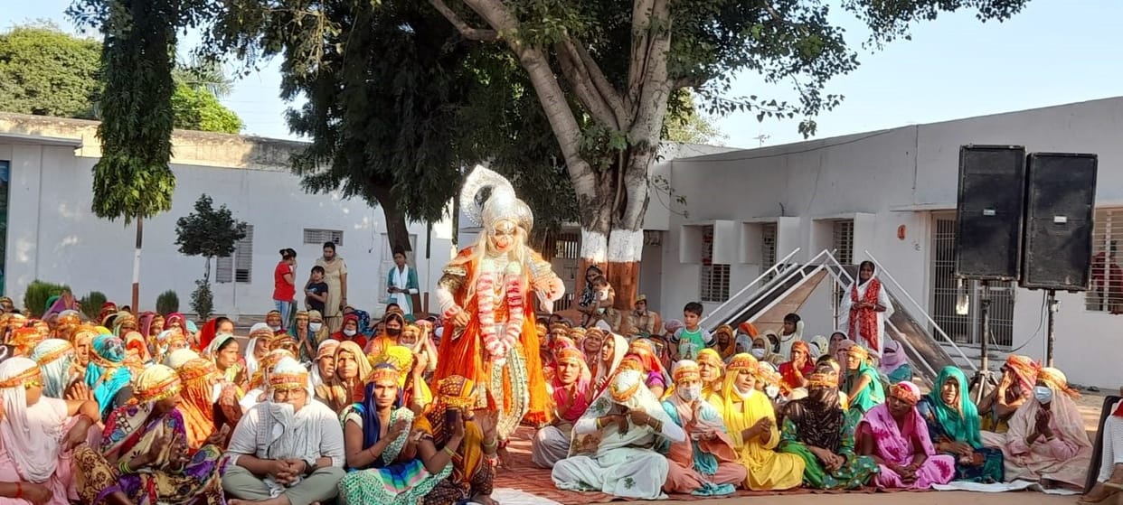 Bhajan sandhya held in district jail