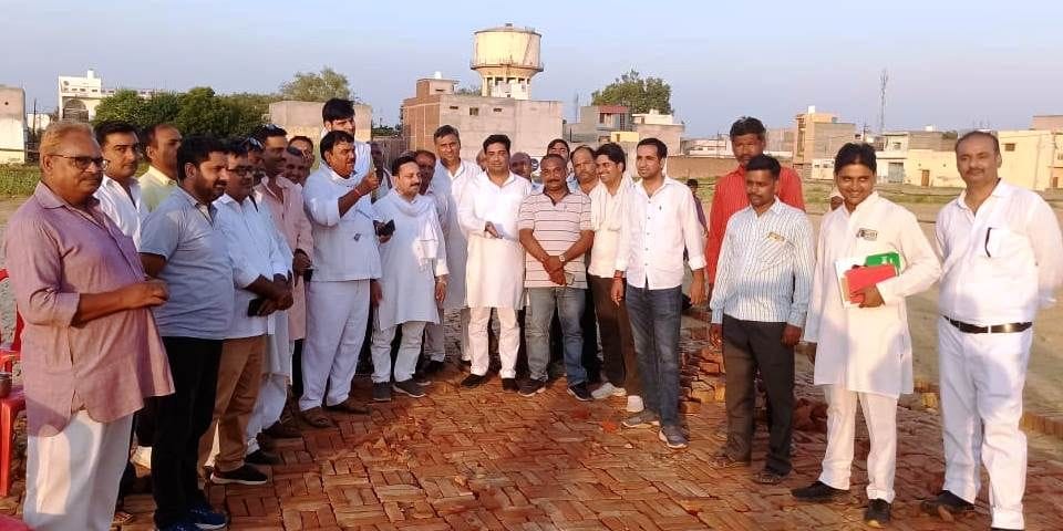 Hathras: Choudhary Jayant will roar in Sadabad today, stage and pandal ready