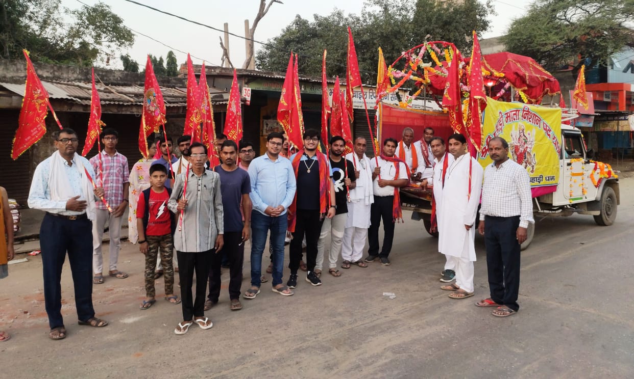 Devotees gathered in the fair of Chilla Devi