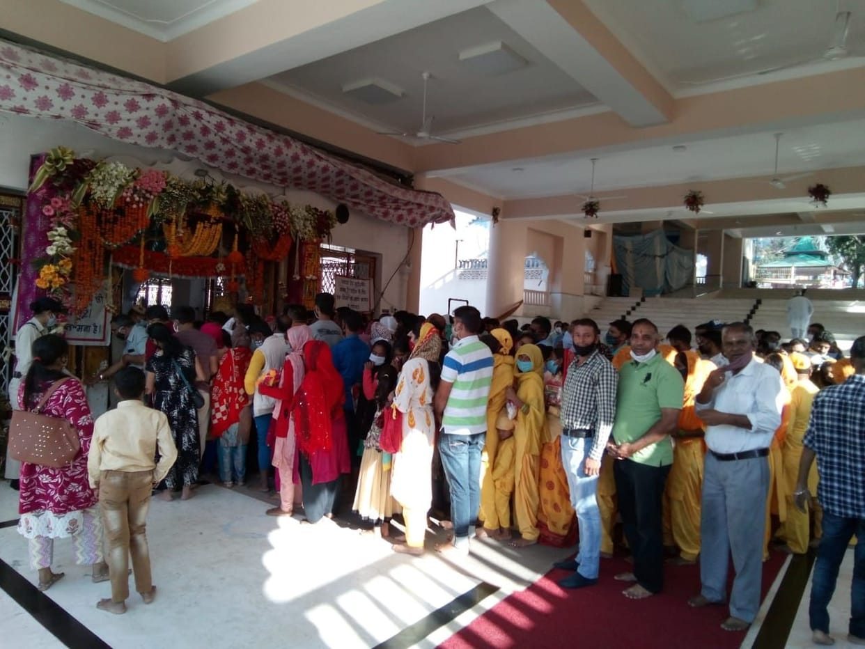 navrater in chamunda devi temple