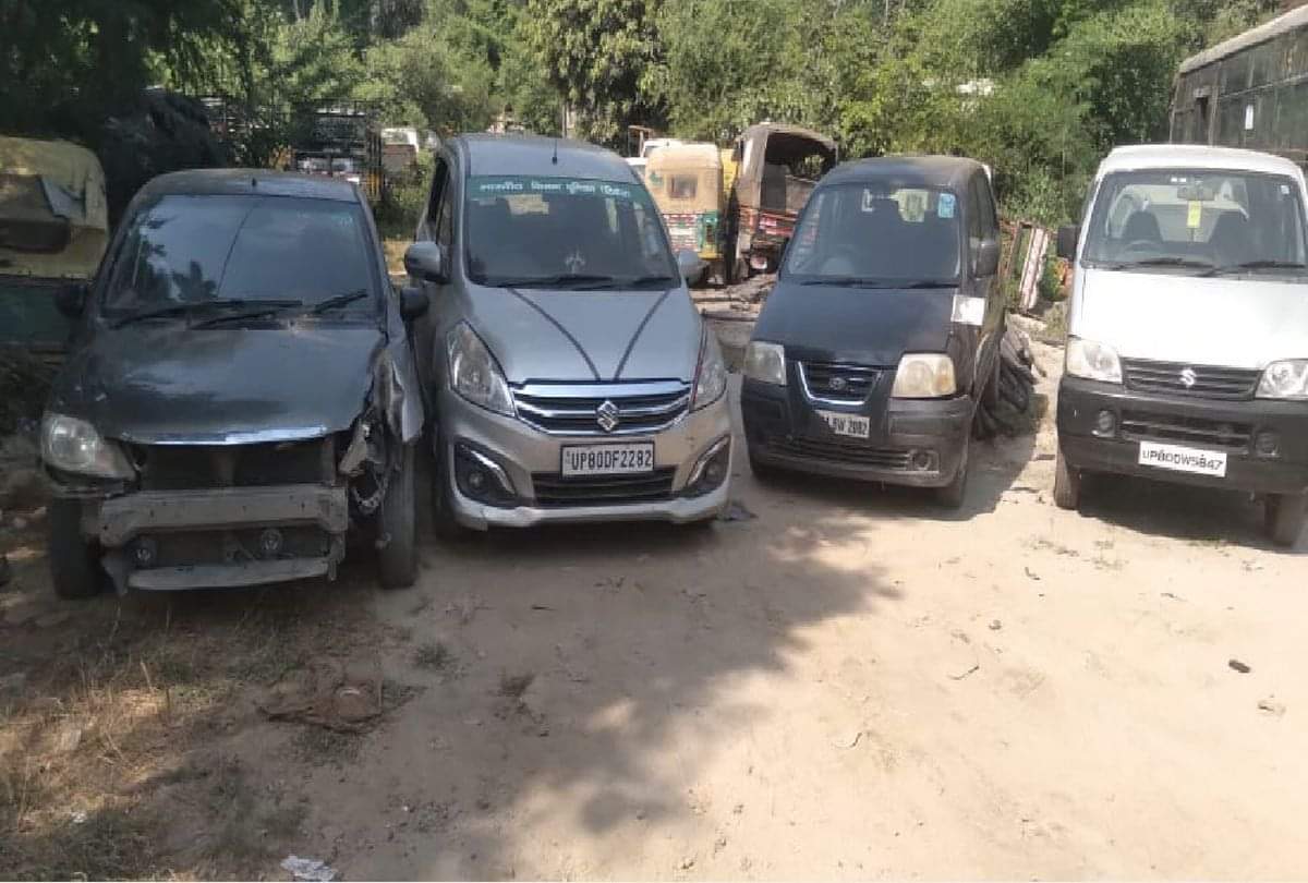 Police caught interstate vehicle thief gang in agra