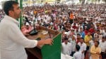 अगौता क्षेत्र के गांव पिपाला में विशाल जन आशीर्वाद सभा को सम्बोधित करते रालोद के राष्ट्रीय अध्य?