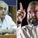 कांग्रेस नेता जयराम रमेश और एआईएमआईएम प्रमुख असदुद्दीन ओवैसी (दाएं) ने वीर सावरकर पर बयान के लिए राजनाथ सिंह पर निशाना साधा।