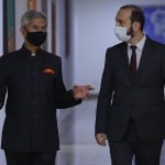 विदेश मंत्री एस जयशंकर और उनके आर्मेनिया के समकक्ष अरारत मिर्जोयान
