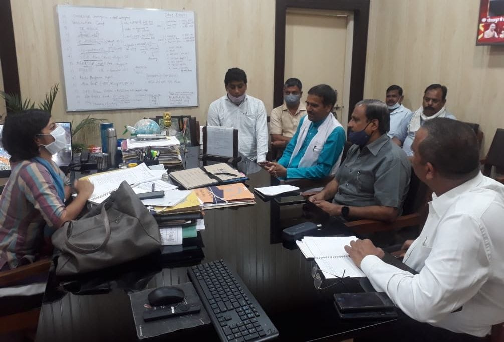 on assurance from CDO village secretaries called of dharna