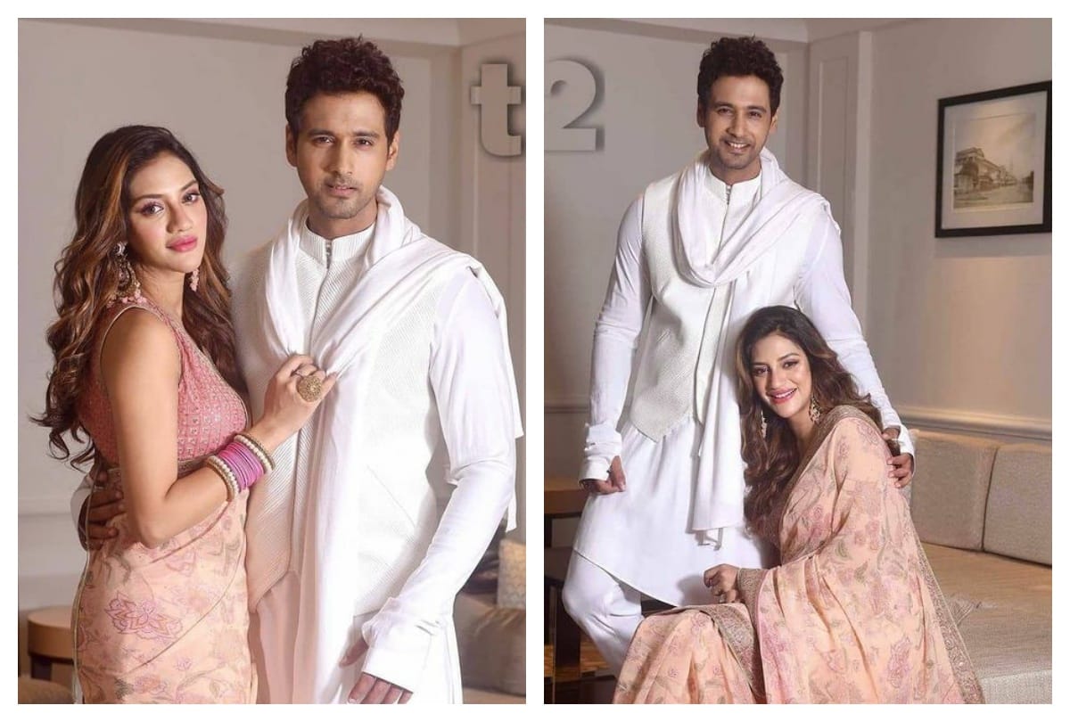 Nusrat Jahan is enjoying with Yash Dasgupta user said  be a little ashamed