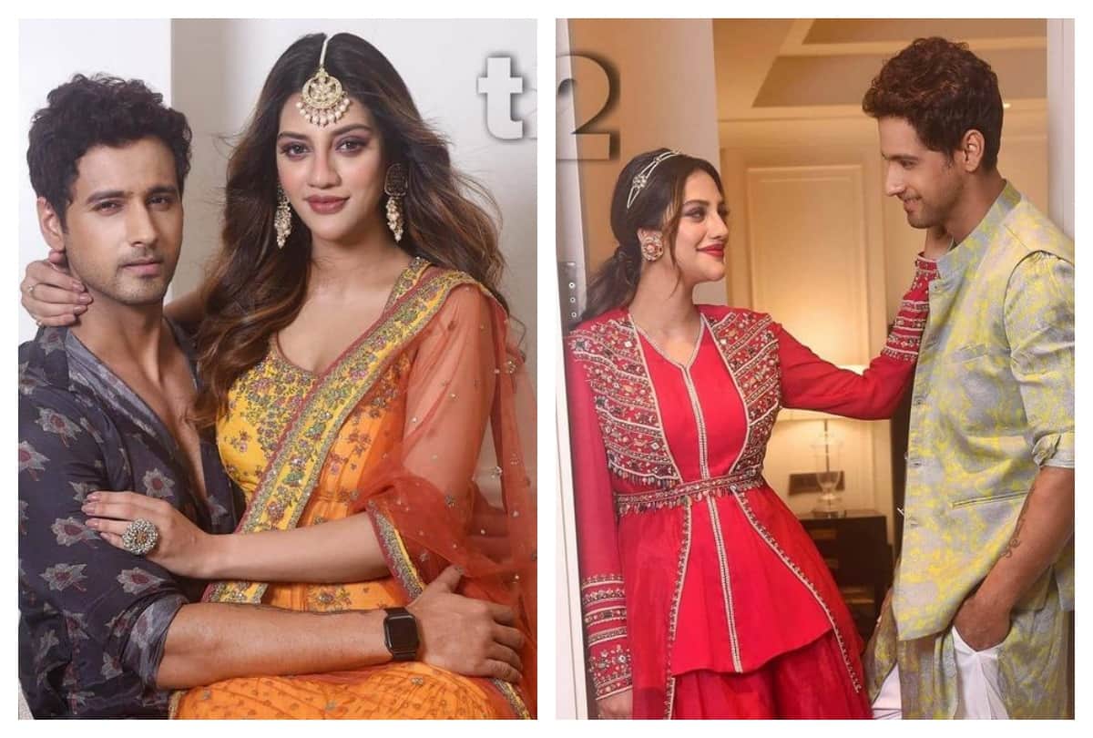 Nusrat Jahan And Yash Dasgupta romantic Photoshoot after marriage rumours