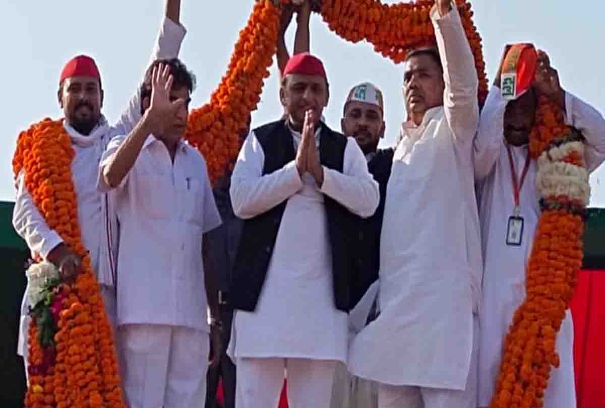 Akhilesh gave a big statement against BJP in jalaun
