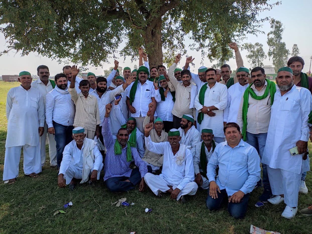 Maani Bhakiyu, now the mahapanchayat will be held in the field in front of the police line