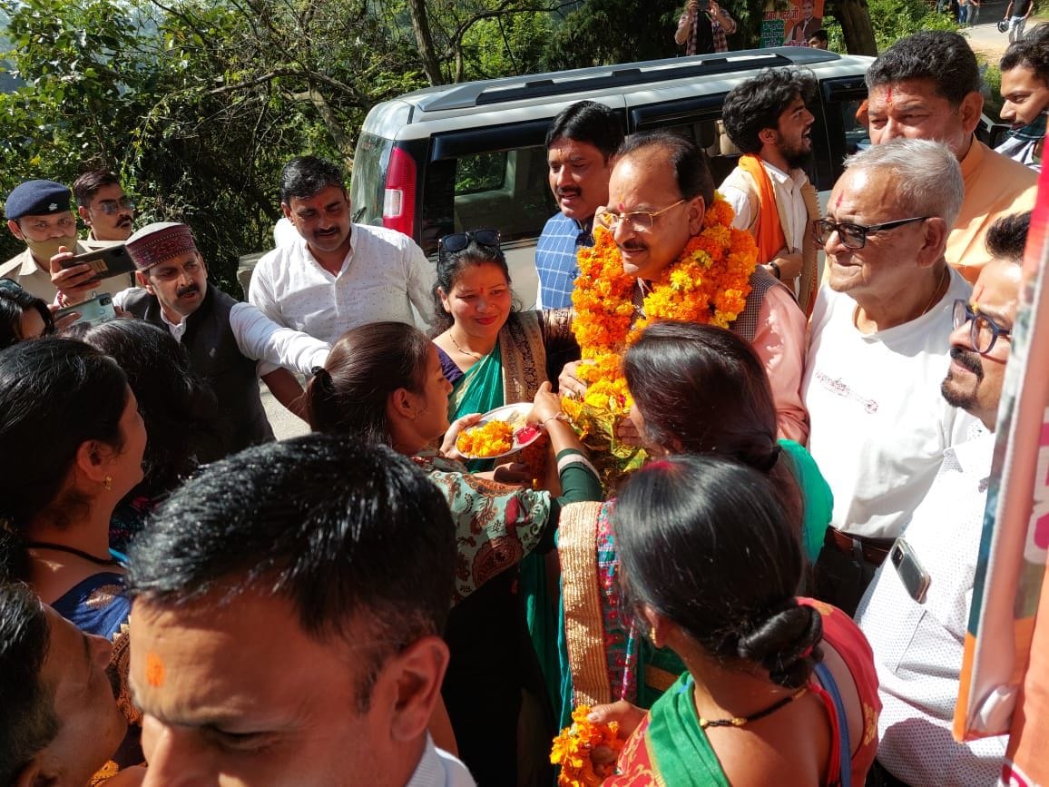 Ajay Bhatt in Dwarahat