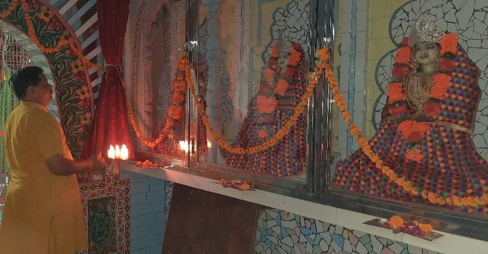 Navratri: Devi temple echoed with mother's cheers
