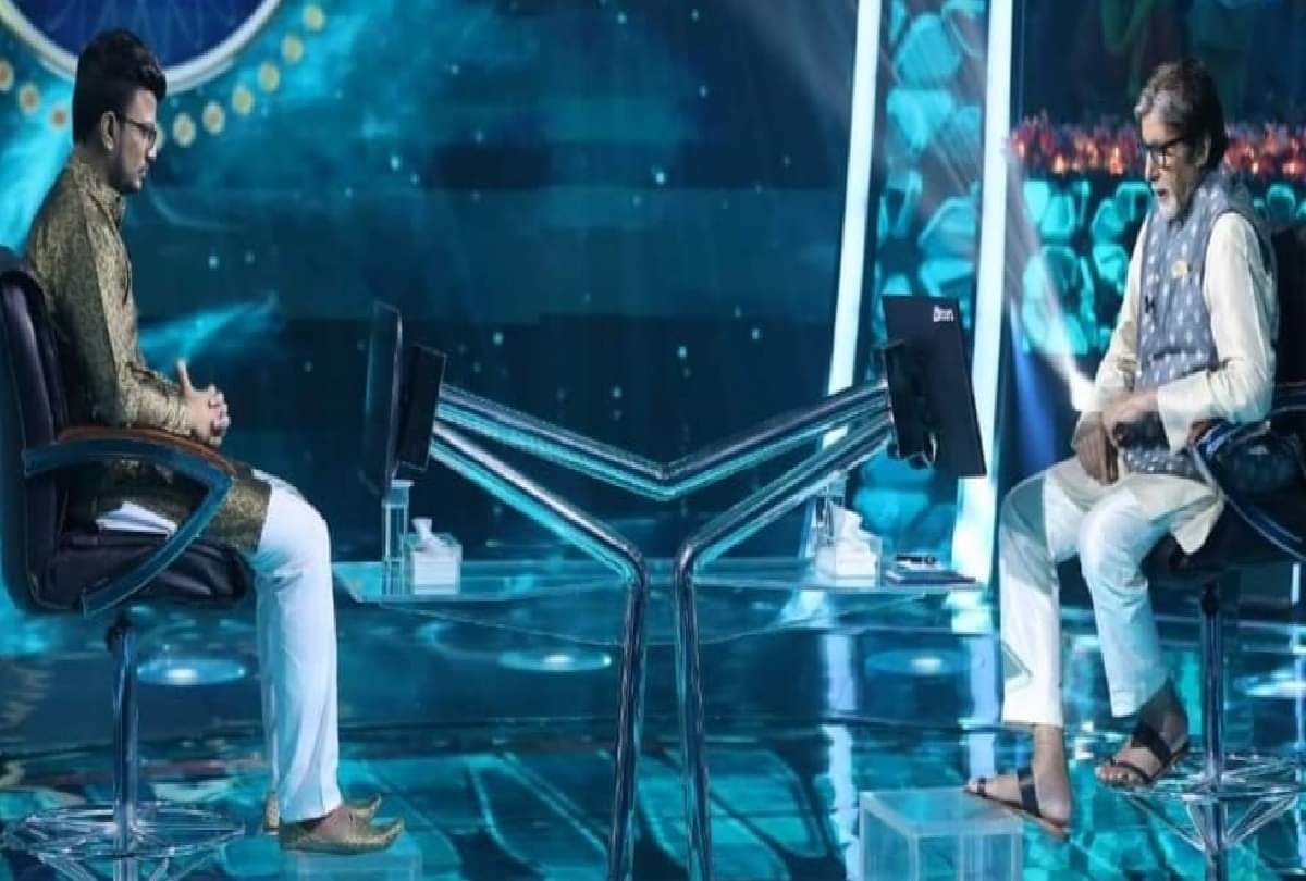 Engineer Anuj Agarwal Playing Kaun Banega Crorepati Kbc With Amitabh Bachchan Win 3.20 Lakhs