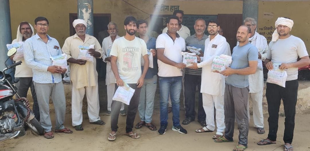 Free mustard seeds distributed to farmers