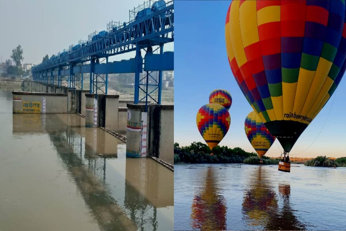 UP tourist place news Hindi: Tourists will be able to enjoy exciting air travel by hot air balloon in UP in Bijnor soon