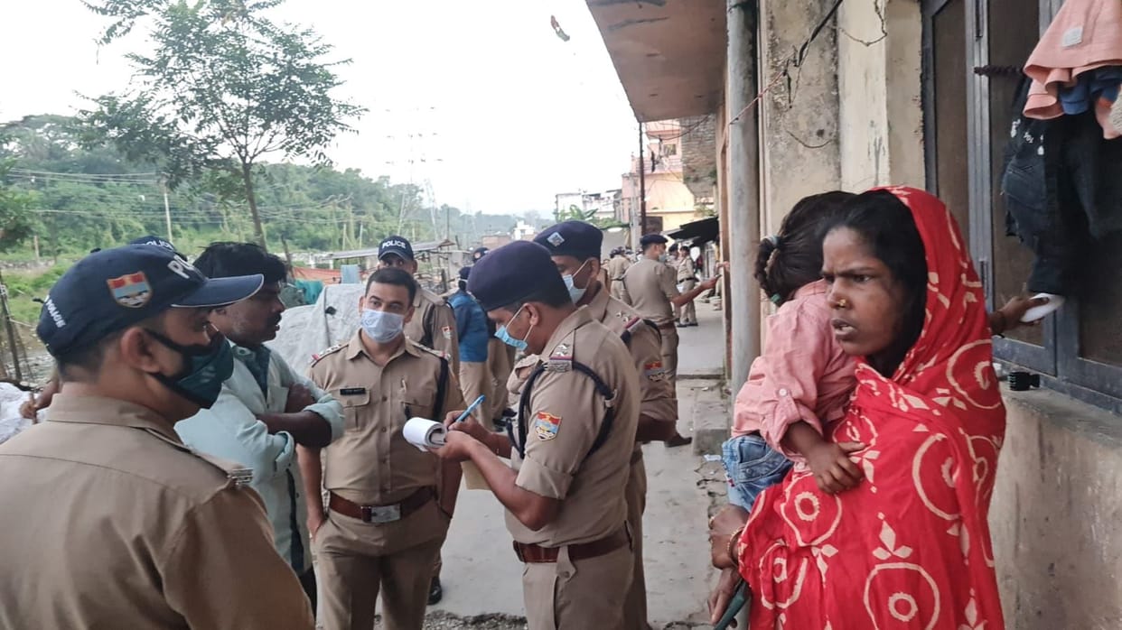 Bindal Basti became a cantonment in search of suspects