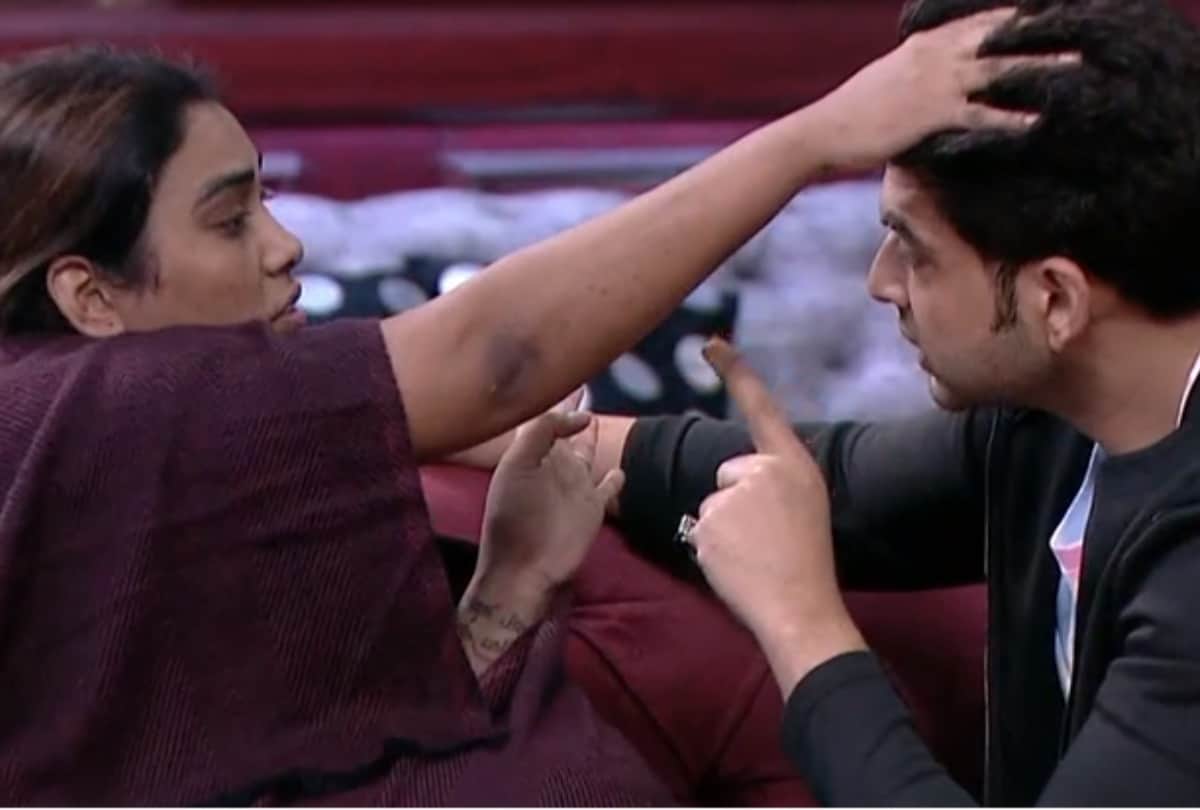 Bigg Boss15 karan kundra gives oath to afsana khan says don't talk about shamita shetty's career