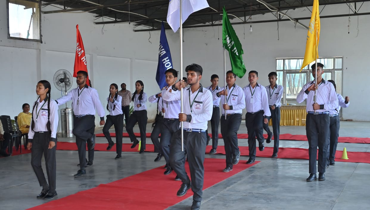 Formation of Student Council in Amolak Public School, Nitin as Head Boy and Lovepreet as Head Girl