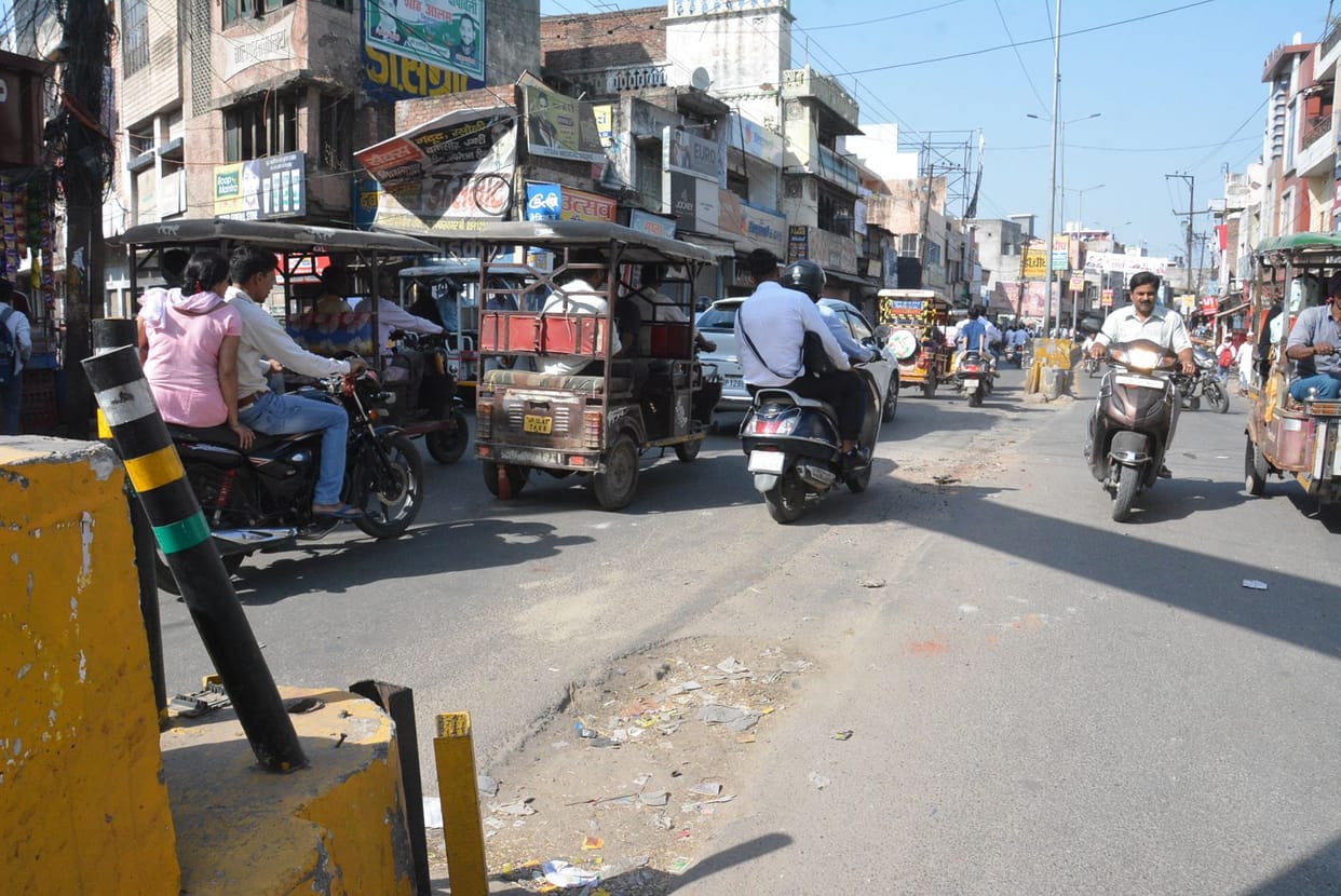 Navalti crossroads opened after two years