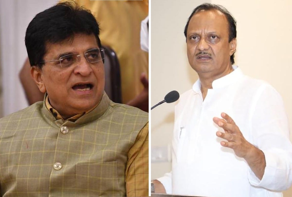 Income Tax raids on premises linked to Ajit Pawar biggest in India claims BJP Leader Kirit Somaiya