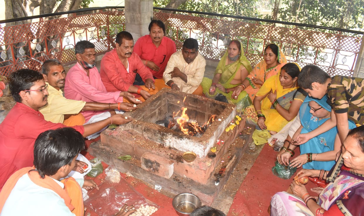 navratra poojan