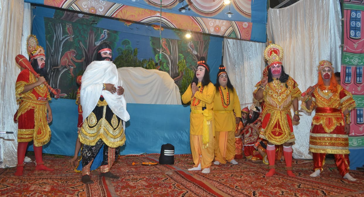 Every artist is local in Ramlila of Garhwal Sabha