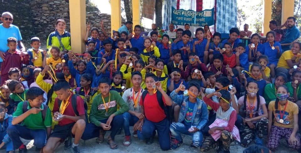 Jatin, Mamta got first place in 1500 meters race