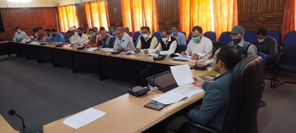 Meeting by DM in Champawat