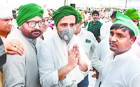 Kheri: Political parties did not get place on the platform of United Kisan Morcha