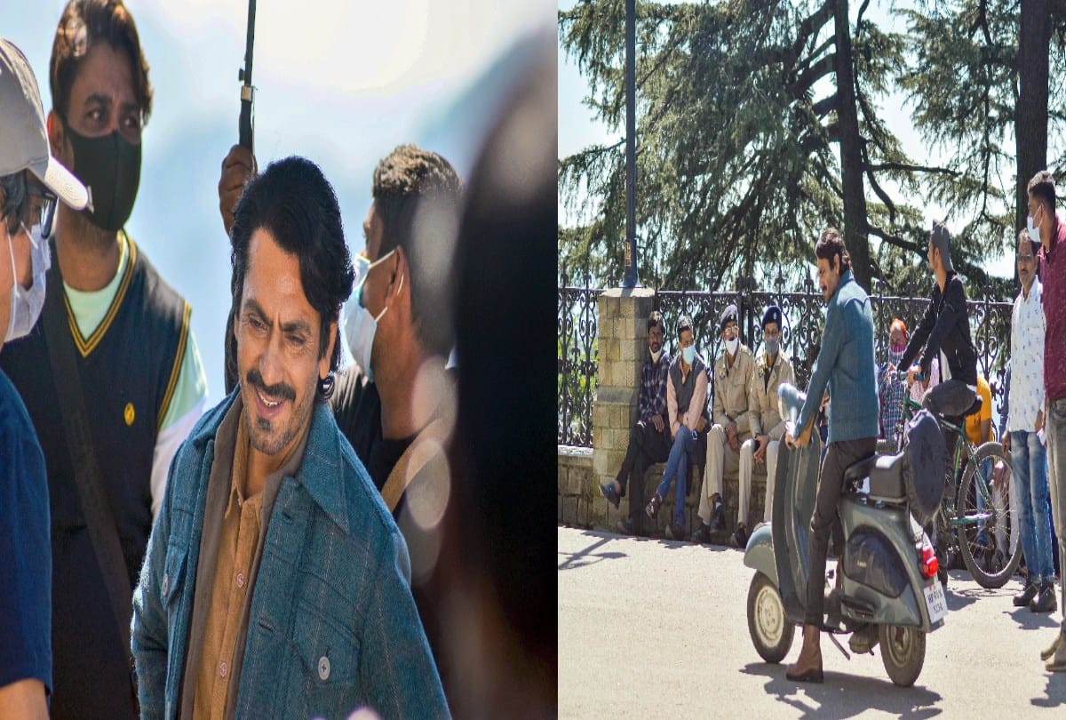 Shooting of the bollywood movie after two years in Shimla, scenes filmed on actor Nawazuddin Siddiqui