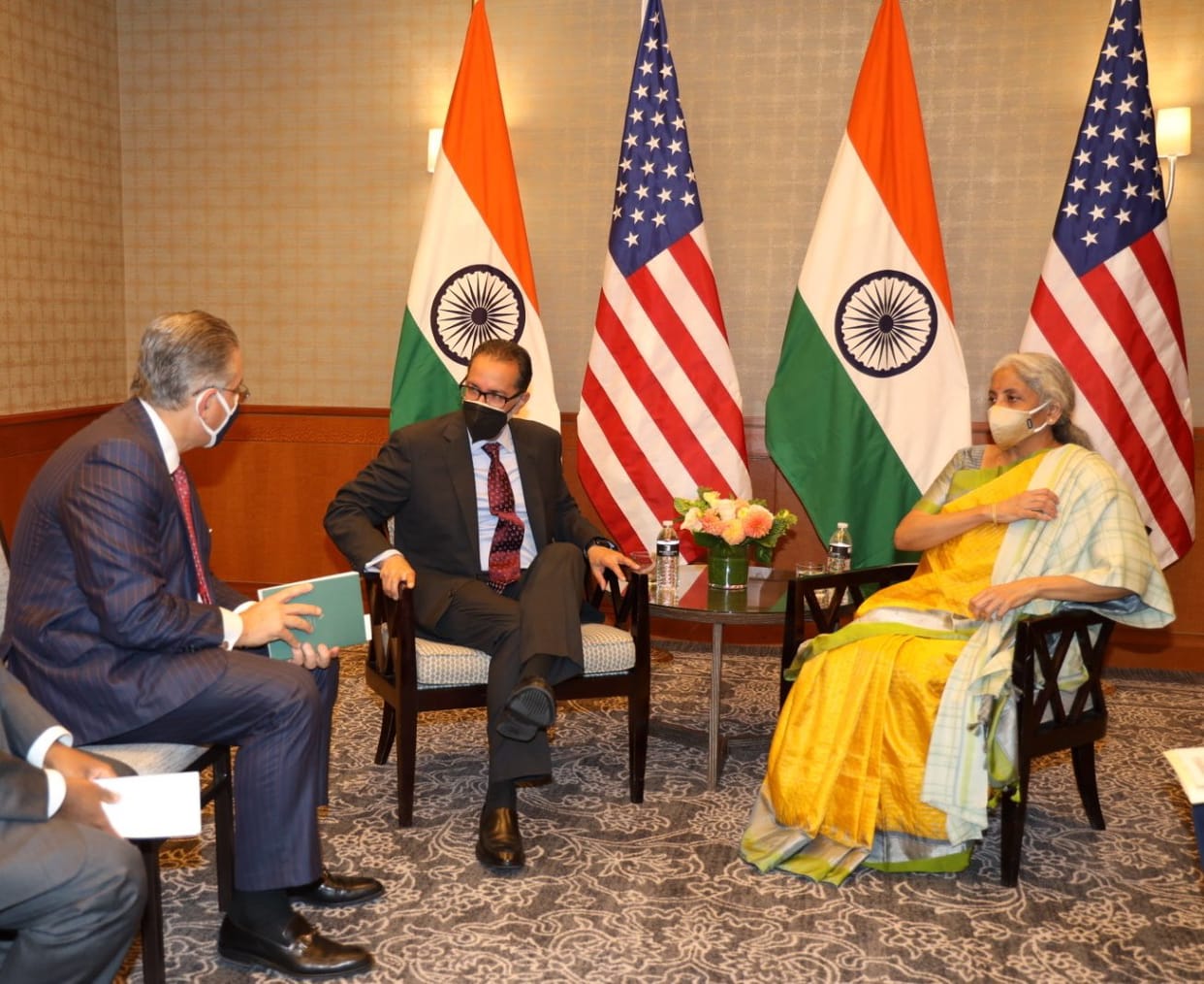 Finance Minister Nirmala Sitaraman met big investors and businessmen of America