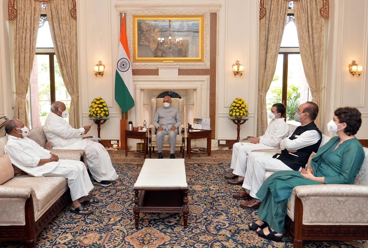 Lakhimpur Kheri violence, Rahul Gandhi led Congress delegation to meet President Ramnath kovind on death of farmers live updates, ajay mishra teni, ashish mishra teni