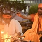 गोरखनाथ मंदिर में सीएम योगी आदित्यनाथ।