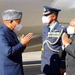 लद्दाख पहुंचे रामनाथ कोविंद