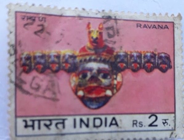 Hathras: Postage stamp has also been issued on Ravana