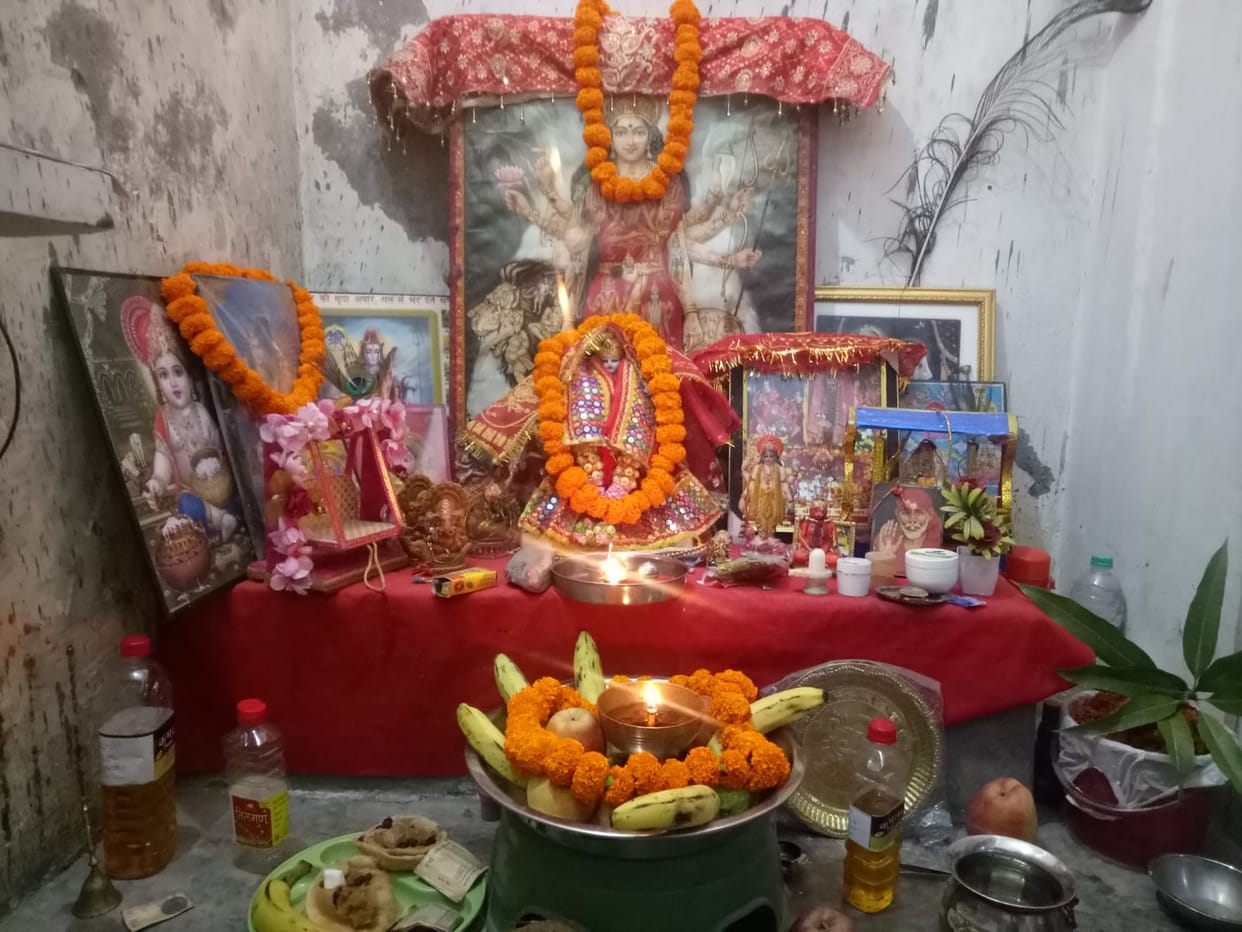 Kanjak worshiped the blessings of the girls, Yamunanagar