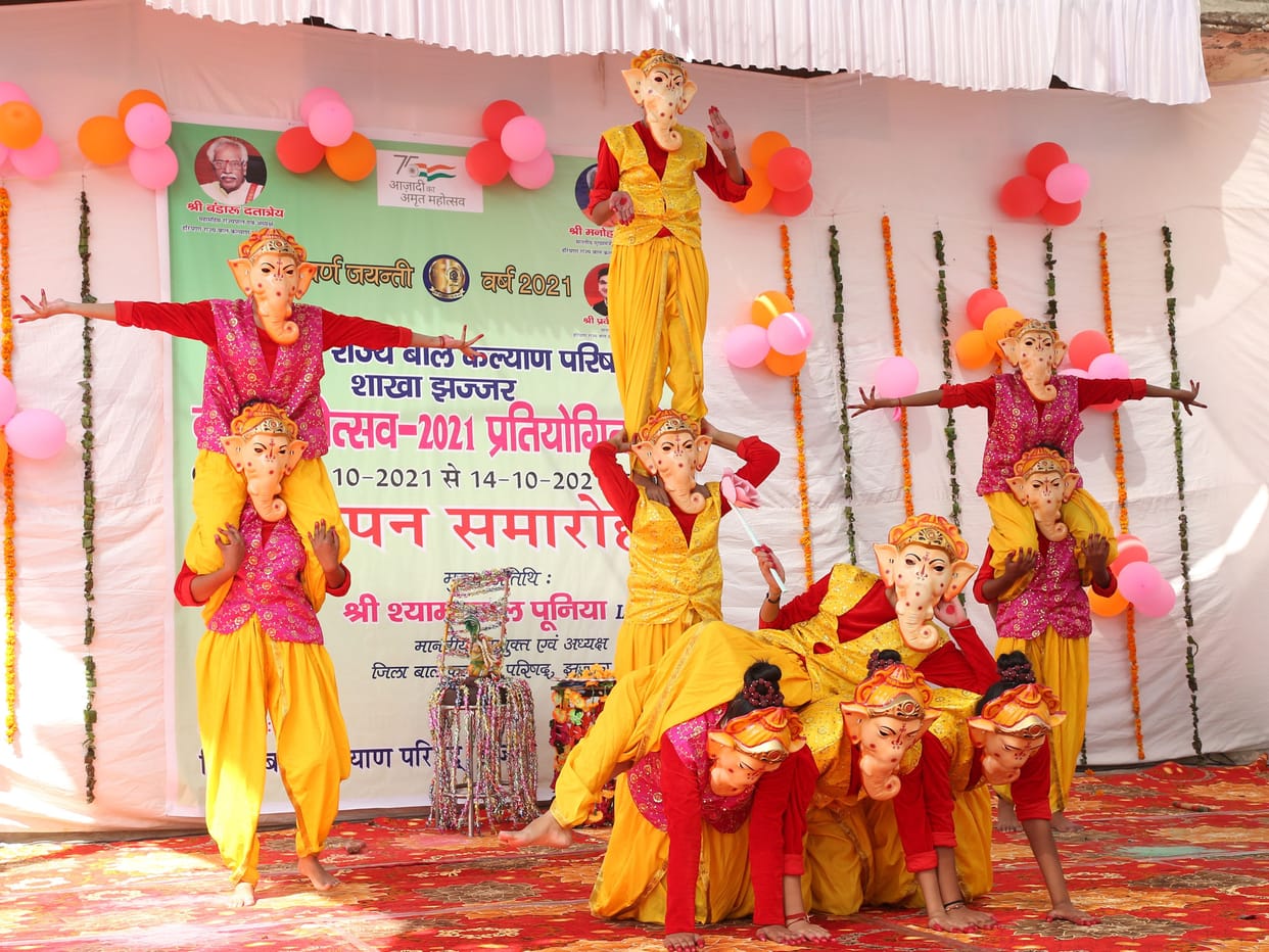 Children's Festival: Children are encouraged