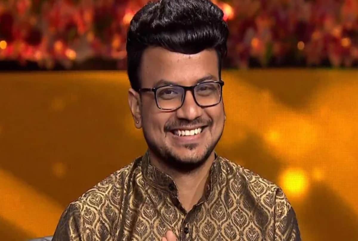 Engineer Anuj Agarwal Playing Kaun Banega Crorepati Kbc With Amitabh Bachchan Win 3.20 Lakhs