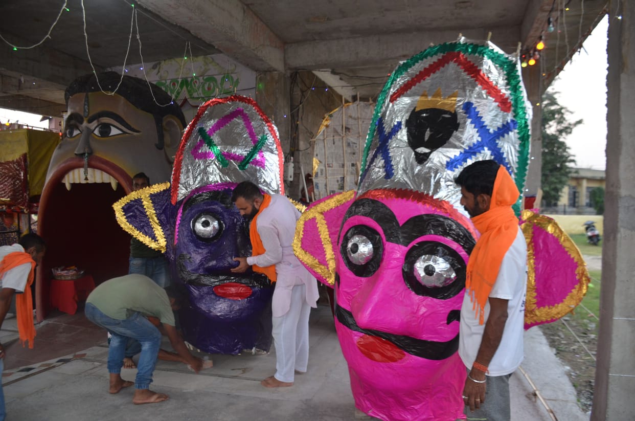Thirty feet high effigy of Ravana will be burnt