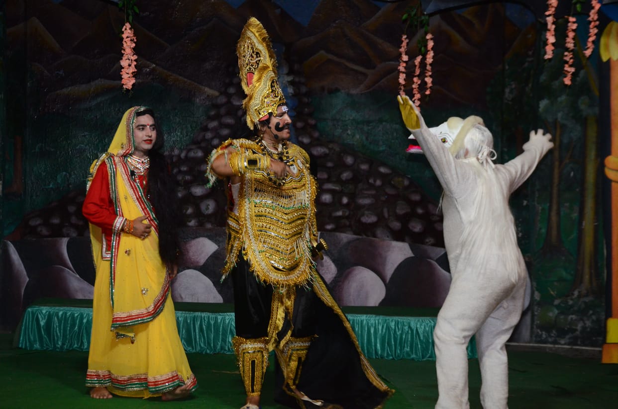 Sita Haran and Jatayu slaughter were staged