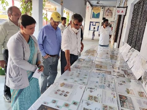 Postage stamps of 154 countries participated in the exhibition