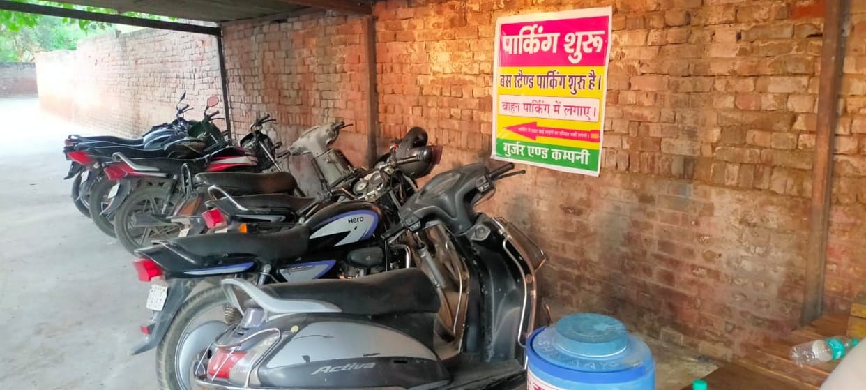 Bus stand parking started after one and a half year