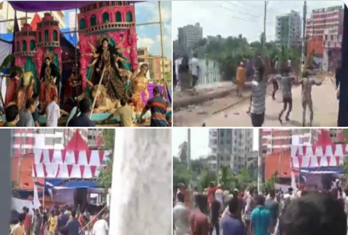 Bangladesh: Extremist vandalize multiple Durga Puja temple and pandals, three hindu dead