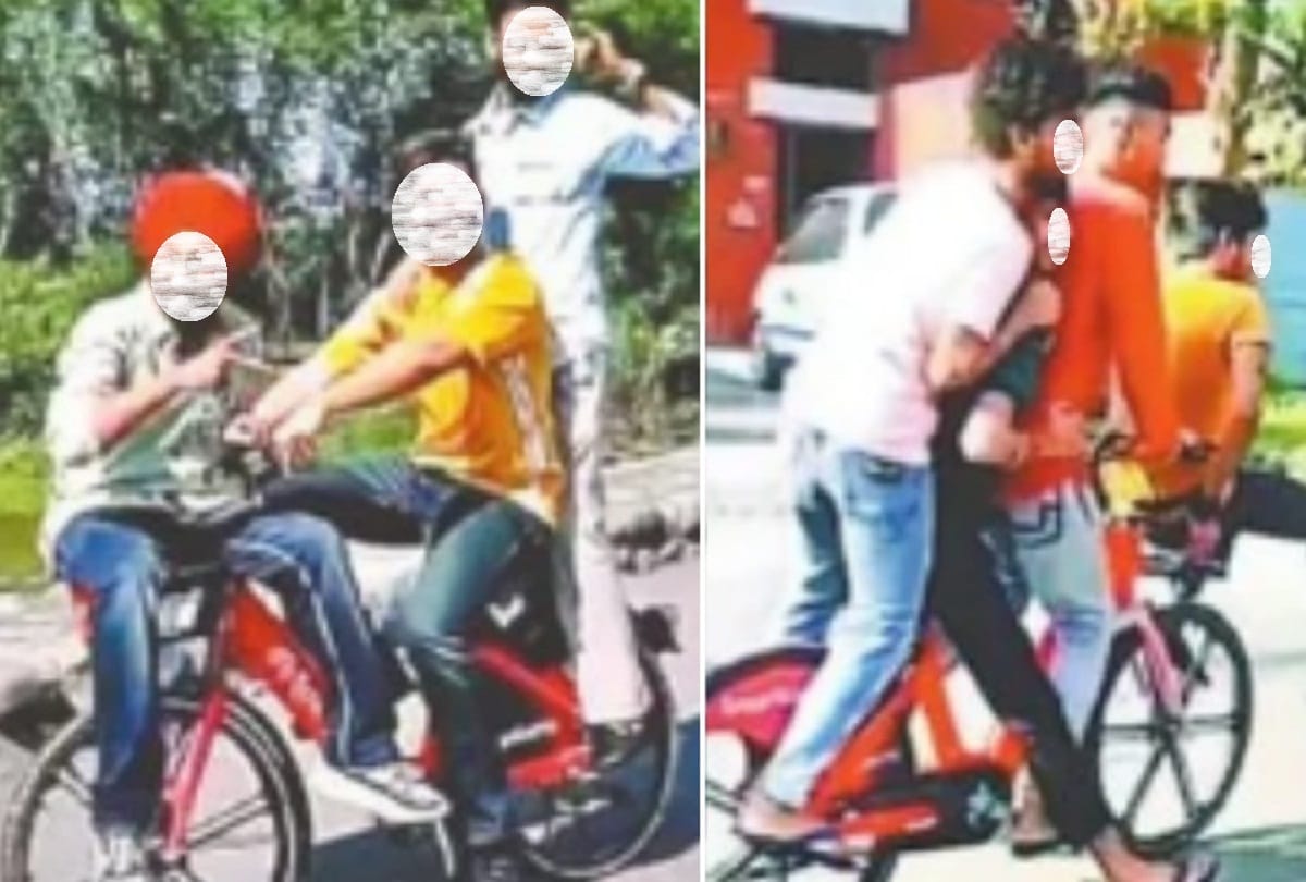 misuse of smart cycles in Chandigarh