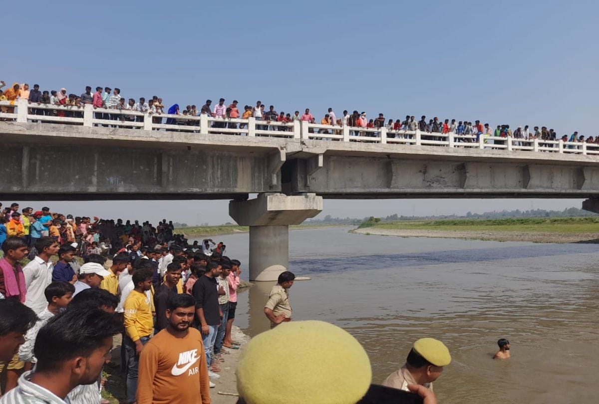 Four Drowned In Kali River Water Father And Son Died Kasganj News