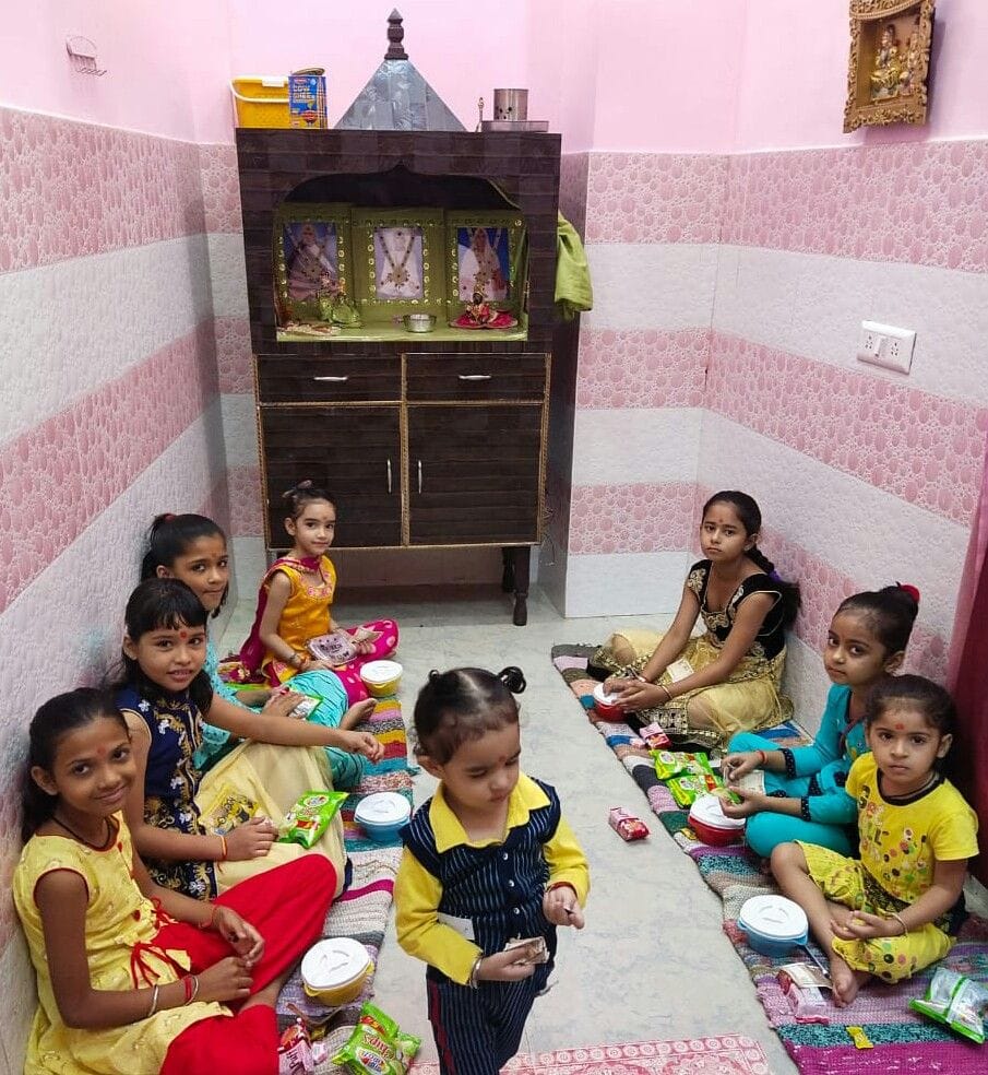Navratra celebration in Bazpur.